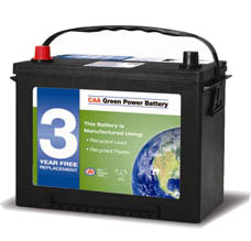 CAA Car Battery